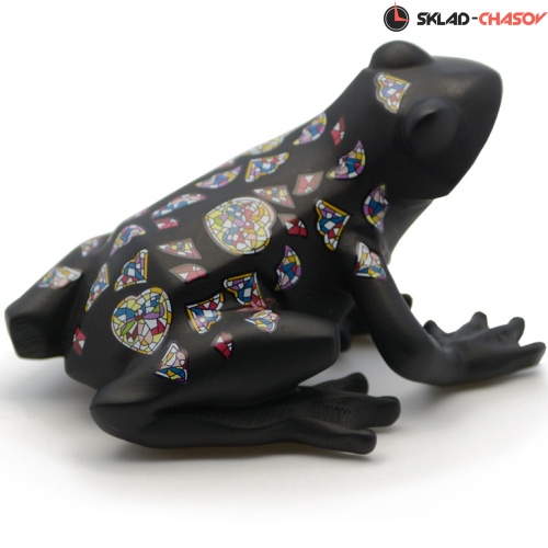 Nadal Статуэтка  763213 Frog Black (Лягушка черная) фото