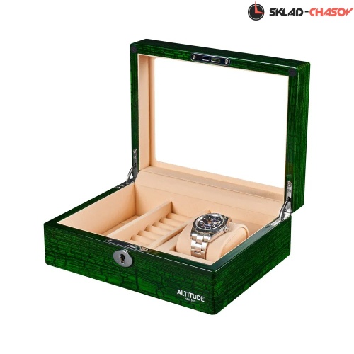 Шкатулка для 1-х часов и украшений Altitude 106GEC фото фото 3