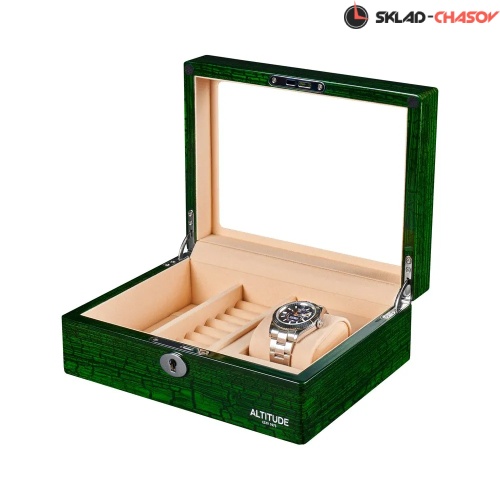 Шкатулка для 1-х часов и украшений Altitude 106GEC фото фото 3