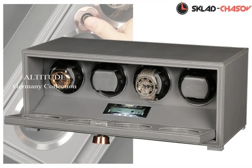 Шкатулка для автоподзавода 4-х часов Y-4gg-fl фото фото 3