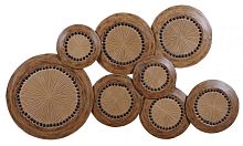 Панно настенное "Анютины глазки" фото