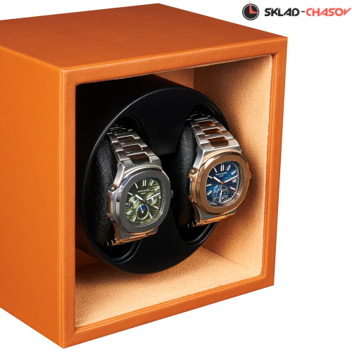 Шкатулка для автоподзавода 2-х часов Altitude A2BRC-PVC фото фото 2