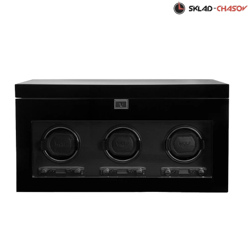 Шкатулка для автоподзавода 3-х часов Wolf 454770 фото