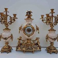 Часы с канделябрами Parsa C3125WM фото