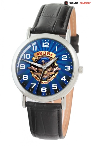 Кварцевые Слава "Патриот" логотип ВДВ 1041768/2035 фото