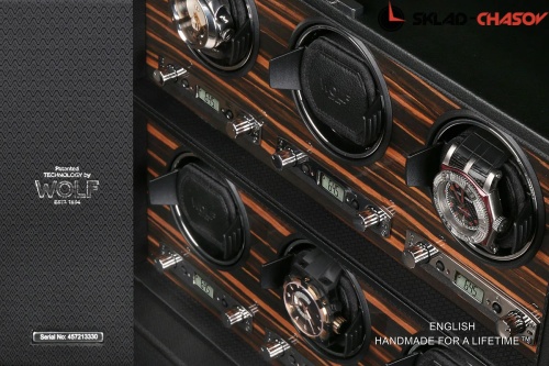 Шкатулка для автоподзавода 6-ти часов Wolf 459256 фото фото 2