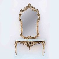 Бронзовая консоль с зеркалом RB BS2103 фото