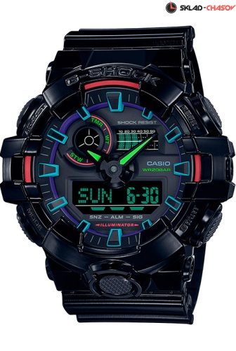 Casio GA-700RGB-1A фото