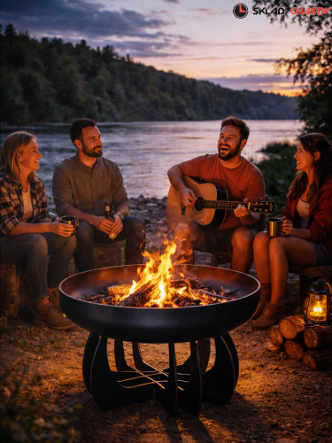 Костровая чаша Факел Лепесток высокий выпуклый 60 фото фото 9