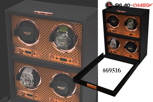 Шкатулка для автоподзавода 4-х часов Wolf4p фото фото 4