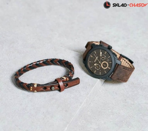 Fossil Machine Chronograph FS5251SET фото фото 2