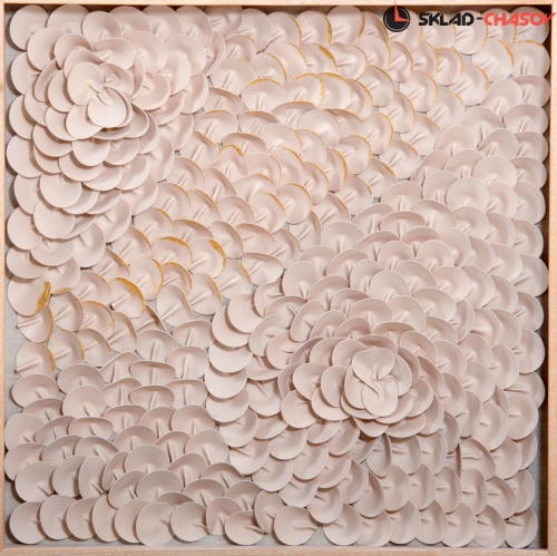 Панно кожаное "Песня пустыни 3" фото фото 3