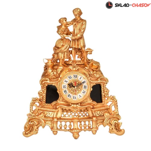 Бронзовые часы с канделябрами Pars Bronze CHC2013 фото фото 3