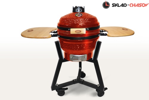 Гриль керамический SG PRO, 39,8 см / 16 дюймов (красный) фото