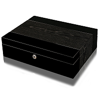 Элитная шкатулка для хранения 10 часов (черное дерево, бамбук) GENTLEMEN BOX 10BA фото