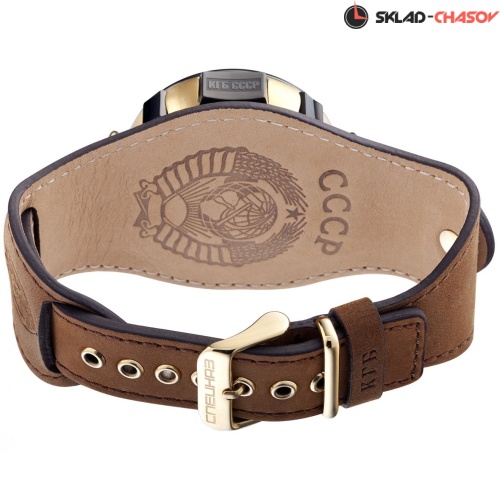 Механические с автоподзаводом Слава "КГБ" логотип КГБ 9624429/300-2555 фото фото 6