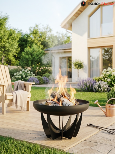 Костровая чаша Классик лепесток высокий 60 фото фото 7