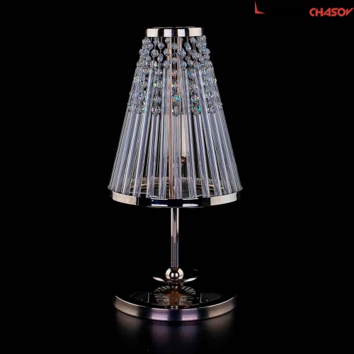 Светильник настольный ArtGlass AMADEUS 01-TL-NI-CE фото