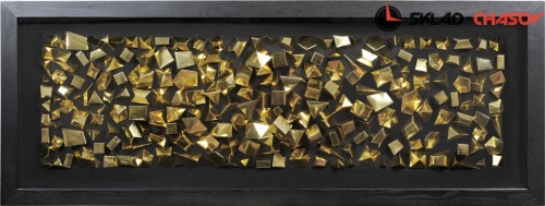 Панно настенное "Золотые грани" фото