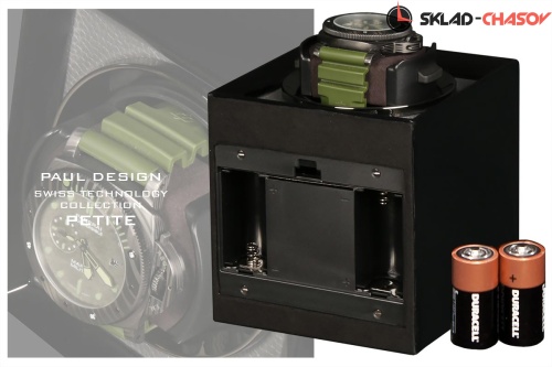 Шкатулка для подзавода 1-х часов Petite1-BK-K фото фото 2