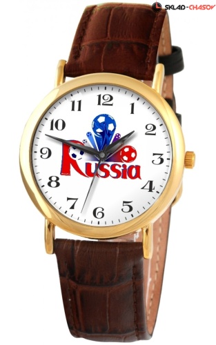 Кварцевые Слава "Патриот" логотип Россия 1049912/2035 фото
