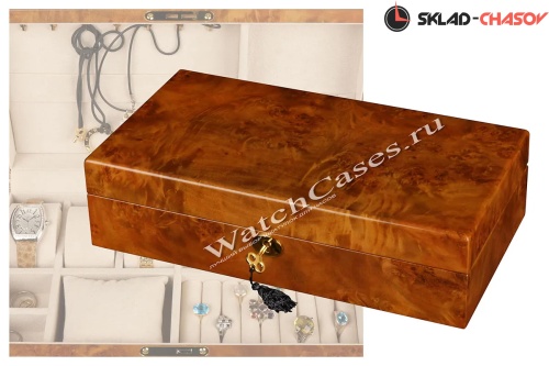 Шкатулка для хранения украшений и 3-х часов TG103YC фото фото 2