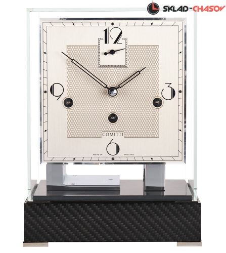Часы настольные COMITTI The Stratford Carbon C4627TCH-CH фото