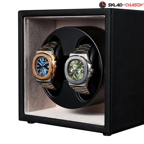 Шкатулка для автоподзавода 2-х часов Altitude A2BG-PVC фото фото 4