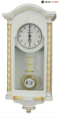 Настенные часы с маятником Columbus 2450 WH фото