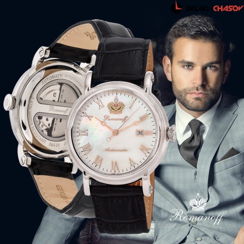 с автоподзаводом "Romanoff" 8215/3052981BL фото фото 4