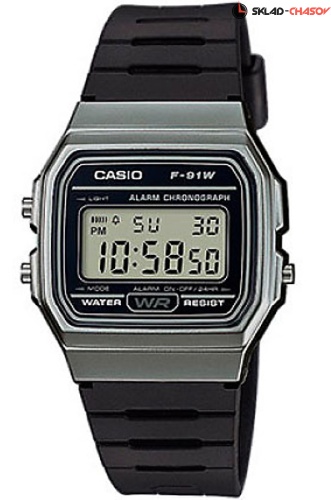 Casio F-91WM-1B фото