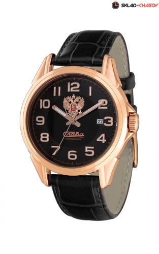 Механические с автоподзаводом Слава "Традиция" логотип Герб РФ 1613840/300-8215 фото