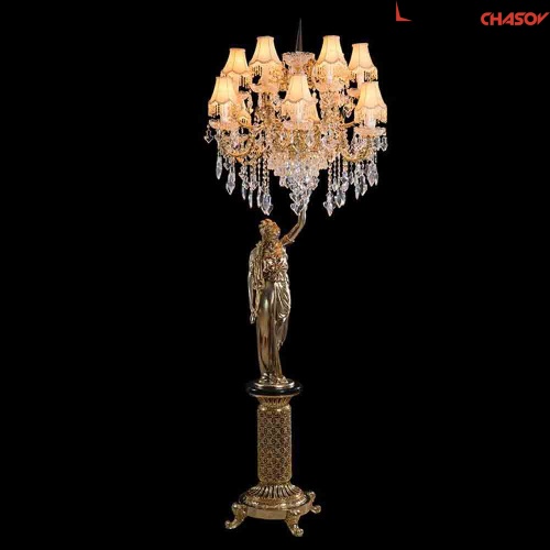 Торшер бронзовый Lampa A319 фото фото 2