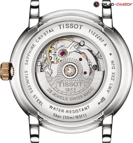 Tissot T122.207.22.033.00 фото фото 3