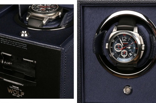 Шкатулка для автоподзавода 1-х часов Wolf 455217 фото фото 5
