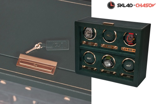 Шкатулка для автоподзавода 6-ти часов Wolf 792441 фото фото 2