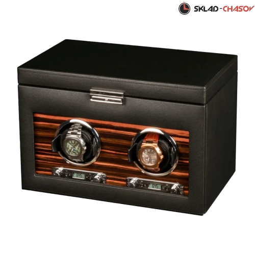 Шкатулка для автоподзавода 2-х часов Wolf 457256 фото