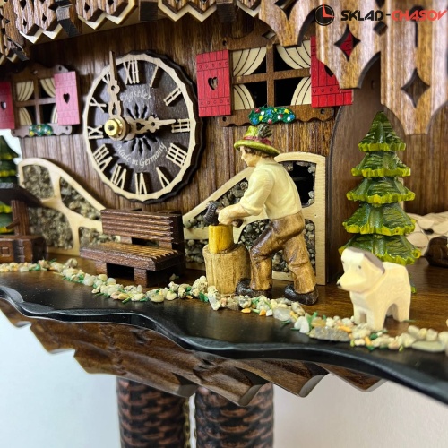 Часы механические с кукушкой SARS 46619/8-90 фото фото 3