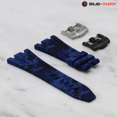 Ремешок Для Часов Blue Camo Ap Diver 42mm Strap фото фото 3
