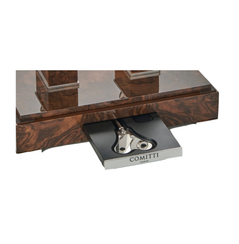 Часы настольные COMITTI RHODIUM PLATED NAVIGATOR S5276S фото фото 5