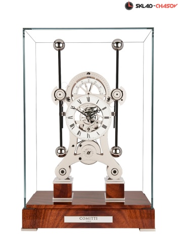 Часы настольные COMITTI RHODIUM PLATED NAVIGATOR S5076S фото