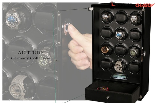 Шкатулка Altitude Diamond для подзавода 12-х часов DX-12bb-fl фото фото 9