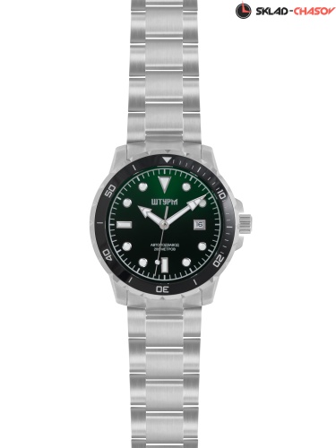 Часы "ШТУРМ" 75983373кк на браслете механические с автоподзаводом фото