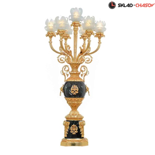 Бронзовый торшер Pars Luster FL910272/8 фото