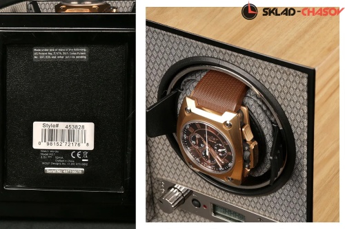 Шкатулка для автоподзавода 1-х часов Wolf 453828 фото фото 5