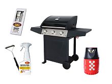 Комплект-минимум: Газовый гриль-300 SG и инструменты фото