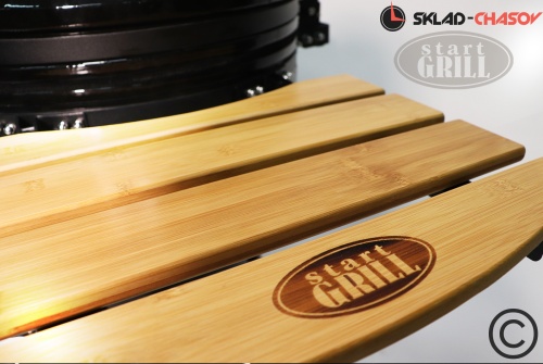 Керамический гриль SG PRO, 61 см / 24 дюйма (черный) фото фото 5