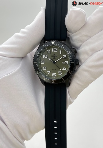 Часы "ШТУРМ" 75905095кк кварцевые на каучуковом ремне фото фото 3