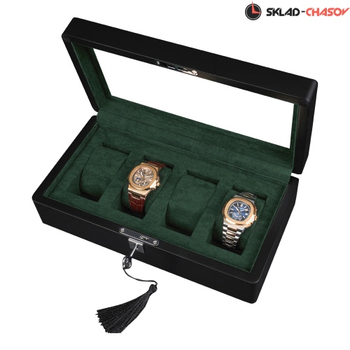 Шкатулка для хранения 4-х часов Melody 04BG фото фото 3