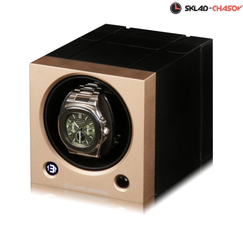 Шкатулка для подзавода 1-х часов PD-CUBE-GD фото